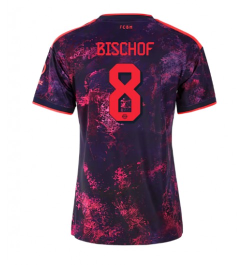 Bayern Munich Tom Bischof #8 Alternativní Dres pro Dámské 2026-27 Krátký Rukáv Bayern Munich Tom Bischof #8 Alternativní Dres pro Dámské 2026-27 Krátký Rukáv